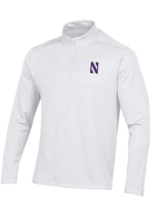Under Armour Northwestern Wildcats Mens White Gear for Sports (Under Armour) Long Sleeve Qtr Zip P..