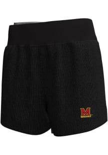 Under Armour Maryland Terrapins Womens Black Meridian Shorts
