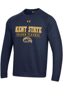 Under Armour Kent State Golden Flashes Mens Navy Blue Gear for Sports (Under Armour) Long Sleeve C..