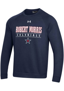 Under Armour Robert Morris Colonials Mens Navy Blue Gear for Sports (Under Armour) Long Sleeve Cre..