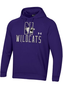 Under Armour Northwestern Wildcats Mens Purple Gear for Sports (Under Armour) Long Sleeve Hoodie