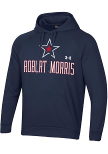 Under Armour Robert Morris Colonials Mens Navy Blue Gear for Sports (Under Armour) Long Sleeve Hoo..