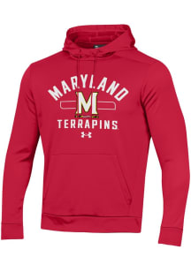 Under Armour Maryland Terrapins Mens Red Gear for Sports (Under Armour) Design Hood