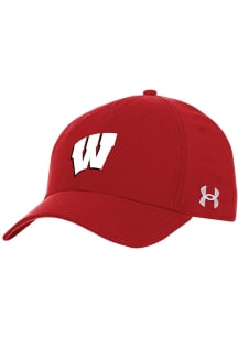 Under Armour Wisconsin Badgers ArmourVent Adjustable Hat - Red