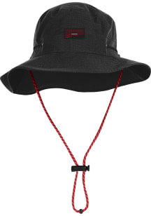 Under Armour Wisconsin Badgers Black ArmourVent Boonie Design Mens Bucket Hat