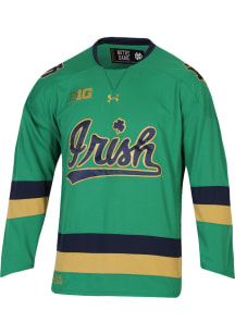 Under Armour Notre Dame Fighting Irish Youth Kelly Green Replica Hockey Jersey