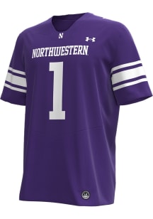 Under Armour Northwestern Wildcats Purple Football Replica Jersey Football Jersey