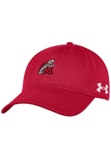 Under Armour Maryland Terrapins Red Retro Washed Performance Womens Adjustable Hat