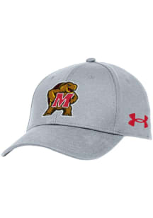 Under Armour Maryland Terrapins Blitzing Performance Adjustable Hat - Grey