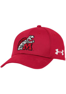 Under Armour Maryland Terrapins Retro Blitzing Performance Adjustable Hat - Red