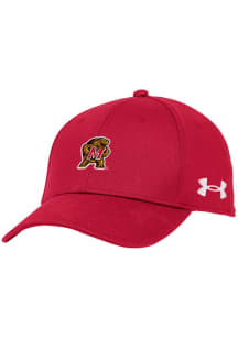 Under Armour Maryland Terrapins Red Blitzing Performance Womens Adjustable Hat