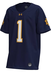 Under Armour Notre Dame Fighting Irish Youth Navy Blue Replica Football Jersey