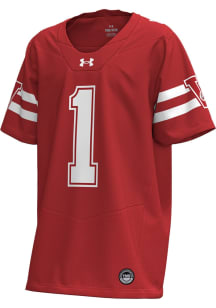 Under Armour Wisconsin Badgers Youth White Replica Football Jersey