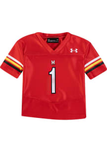 Under Armour Maryland Terrapins Toddler Red Replica Football Jersey