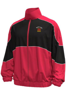 Under Armour Maryland Terrapins Mens Red Gameday Icon Tonal Light Weight Jacket