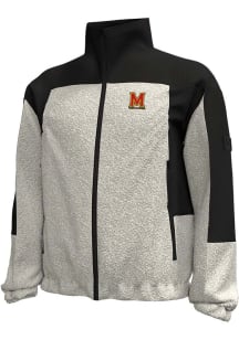 Under Armour Maryland Terrapins Mens Black Gameday Expanse Sherpa Medium Weight Jacket