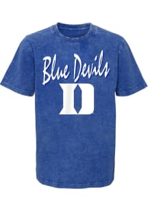 Duke Blue Devils Youth Blue Headliner Short Sleeve T-Shirt