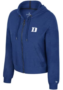 Colosseum Duke Blue Devils Womens Blue Gravity Long Sleeve Full Zip Jacket