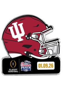 Indiana Hoosiers Souvenir 2026 Peach Bowl Pin - Red