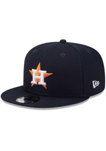 New Era Houston Astros Navy Blue Evergreen 2017 World Series Side Patch 9FIFTY Mens Snapback Hat