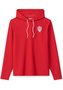 Johnnie O Indiana Hoosiers Mens Crimson Hoppin Long Sleeve Hoodie