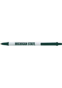 Michigan State Spartans Bic Click Stick Pen - White