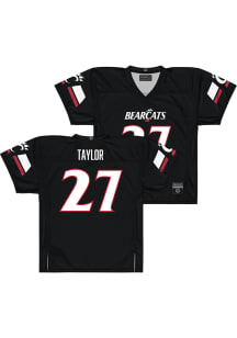 Markell Taylor  Campus Ink Cincinnati Bearcats Black NIL Football Jersey