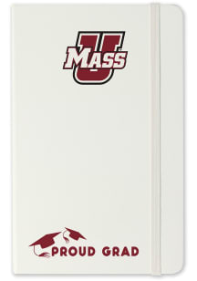 Massachusetts Minutemen Proud Grad Notebook and Folder - White