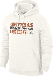 Arch Manning Texas Longhorns Mens Natural Football NIL Player Hood