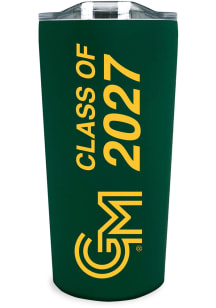 George Mason University 18oz Class of 2027 Soft Touch Stainless Steel Tumbler - Green