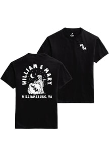 League William & Mary Tribe Black The Grim Golfer Short Sleeve T Shirt