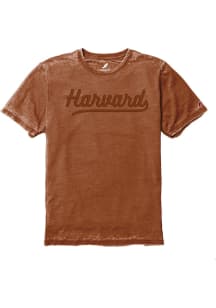 Harvard Crimson White Tonal Harvard Short Sleeve T Shirt