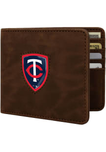 Minnesota Twins Shield Mens Bifold Wallet