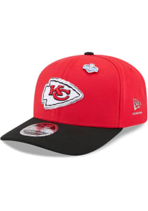 New Era Kansas City Chiefs 2026 NFL Draft Stretch Snap 9SEVENTY Adjustable Hat - Red