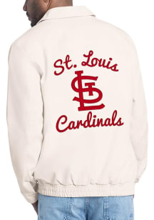 Starter St Louis Cardinals Mens White Franchise Light Weight Jacket