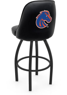 Boise State Broncos Padded Swivel Pub Stool - Black