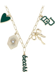 Baylor Bears Paperclip Charm Necklace