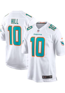 Tyreek Hill  Nike Miami Dolphins White Road Football Jersey