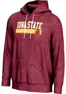 ProSphere Iowa State Cyclones Mens Cardinal Class of 2027 Long Sleeve Hoodie