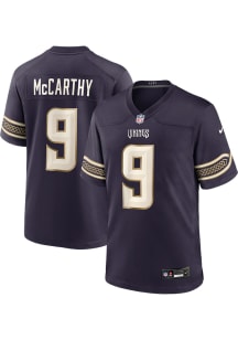 JJ McCarthy  Nike Minnesota Vikings Purple Rivalry Football Jersey