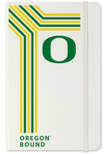 Oregon Ducks School Bound Notebook and Folder - White