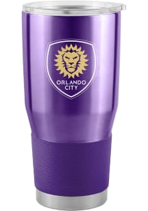 Logo Brands Orlando City SC Gameday 30oz Stainless Steel Tumbler - Purple