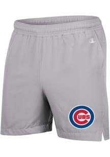 Champion Chicago Cubs Mens Ash Woven Shorts