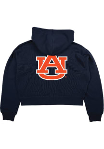 Blue 84 Auburn Tigers Womens Navy Blue Cloud Fleece Long Sleeve Full Zip Jacket