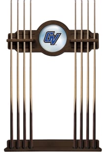 Grand Valley State Lakers Solid Wood Cue Rack Pool Table