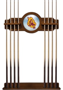 Arizona State Sun Devils Sparky Solid Wood Cue Rack Pool Table