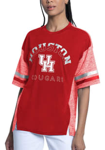 Houston Cougars Womens Red Off Season Short Sleeve T-Shirt