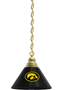 Iowa Hawkeyes Single Gold Billiard Lamp