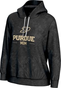 ProSphere Purdue Boilermakers Womens Black Mom Hooded Sweatshirt