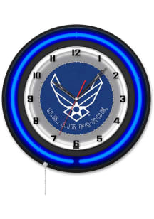 Air Force 19in Neon Wall Clock